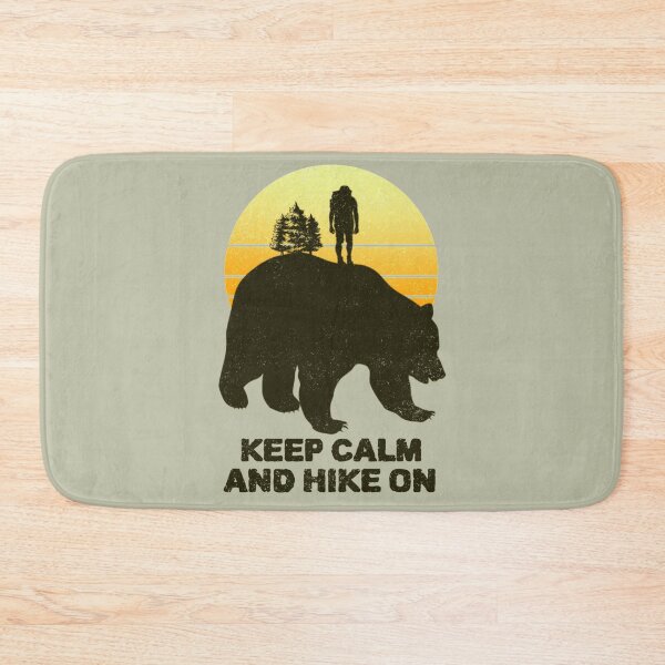 Item preview, Thru hiking the pct trail design. Keep calm hike on when you enter bear territory.. designed and sold by NobelFashion.