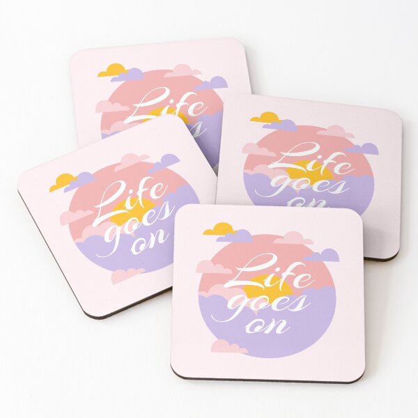 Item preview, Life goes on by BTS designed and sold by EllinorPrints.