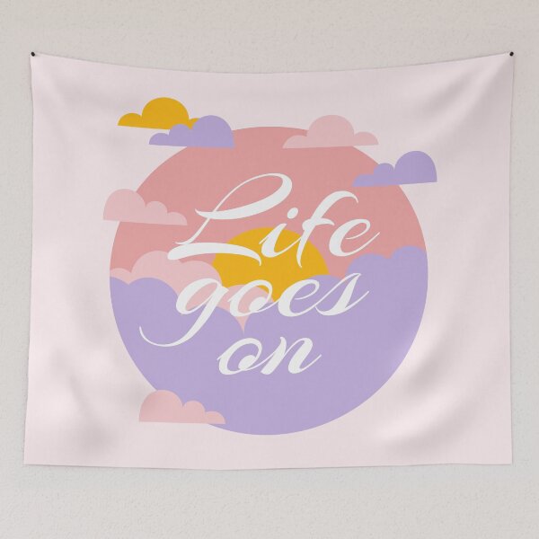 Item preview, Life goes on by BTS designed and sold by EllinorPrints.