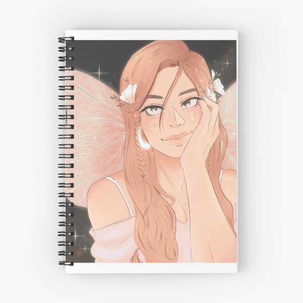 Item preview, Aesthetic Flower Fairy- fairy core illustration and stickers designed and sold by Wisteria-Moon.