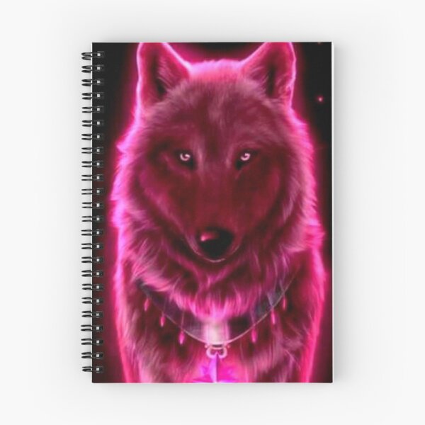 Item preview, Pink wolf Spirit Animal designed and sold by slashrose4ever.