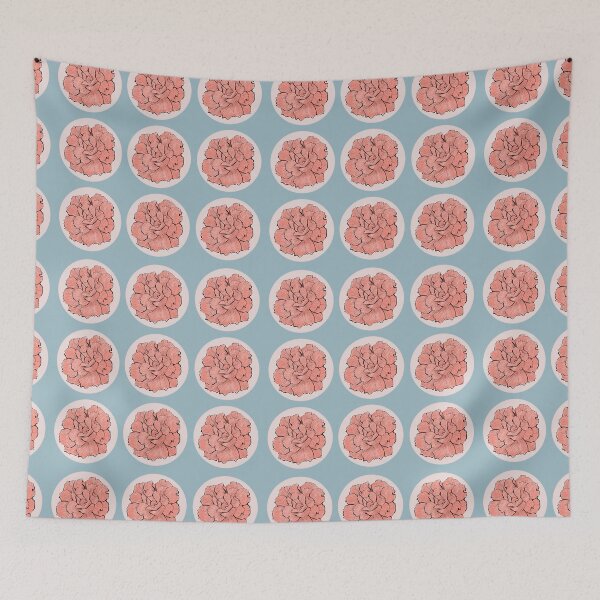 Item preview, Carnations designed and sold by Moksha Patterns.