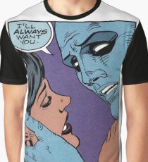 Silk Spectre and Dr Manhattan (I'll Always Love You) Graphic T-Shirt