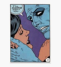 Silk Spectre und Dr. Manhattan (Ich werde dich immer lieben) Fotodruck