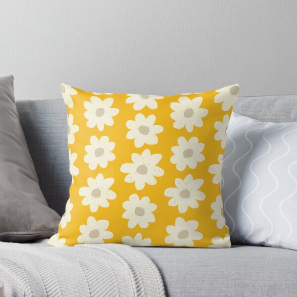 Item preview, Daisy Doo - cream and yellow designed and sold by Trine Tollefsen.