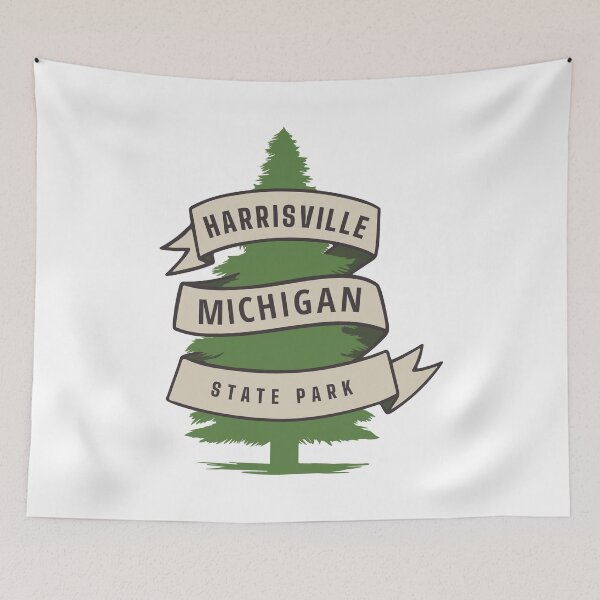 Item preview, Harrisville State Park Michigan MI Parks Forest Wildlife Trees designed and sold by palmettodigital.