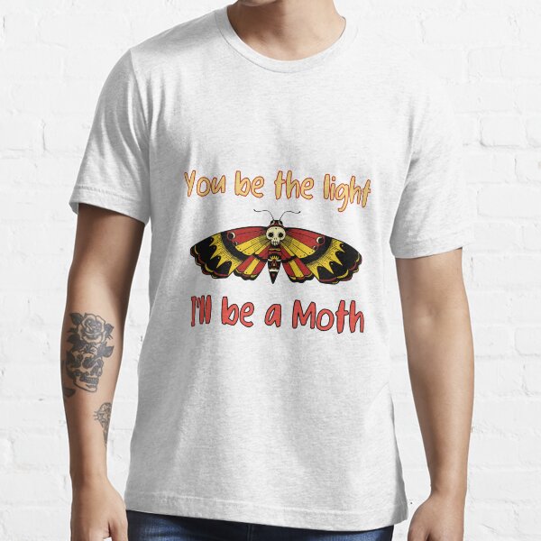 Beautiful moth with romantic quote - National moth week Essential T-Shirt