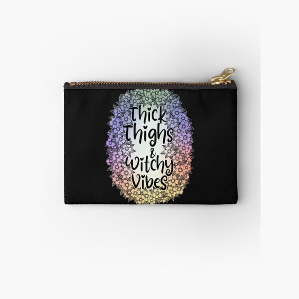 Item preview, Muslos gruesos, vibraciones de brujas, descarado y divertido dicho designed and sold by stickypixie.
