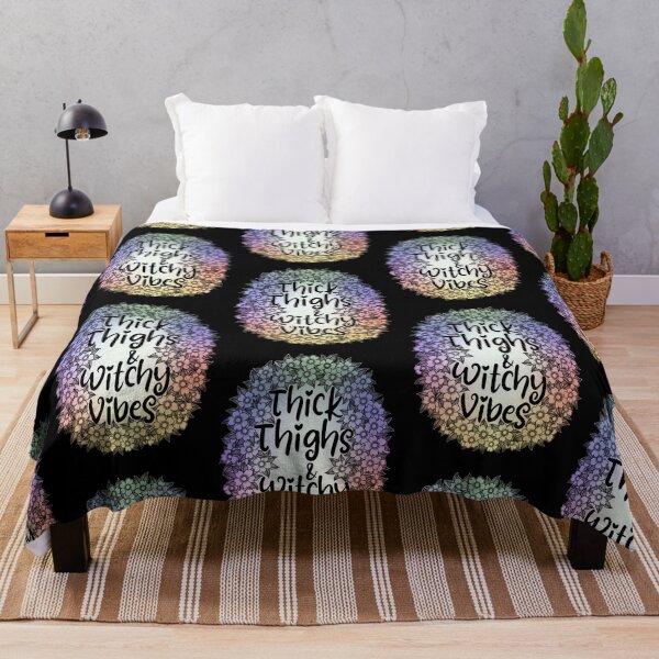 Item preview, Thick thighs witchy vibes cheeky fun saying designed and sold by stickypixie.