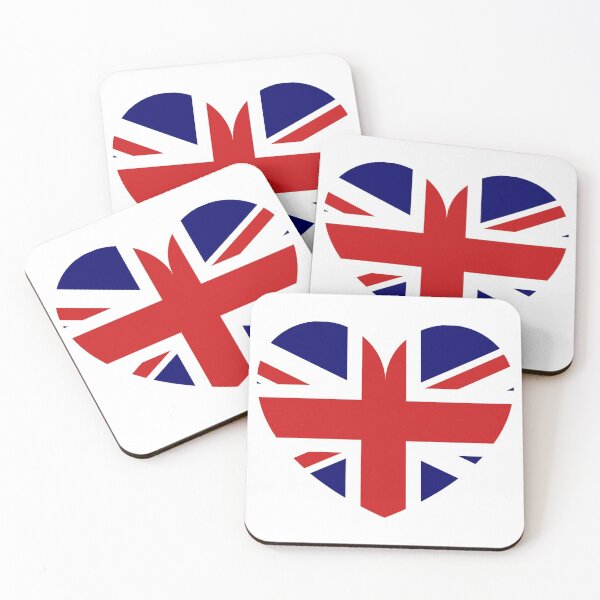 Item preview, Heart-Shaped Union Flag (Jack) designed and sold by edenmatt.