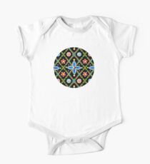 Millefiori Heraldic Lattice One Piece - Short Sleeve