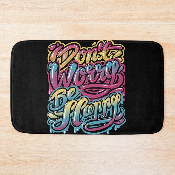 Item preview, Don't worry Be happy, Lettering design designed and sold by PAINTORS.