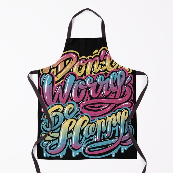 Item preview, Don't worry Be happy, Lettering design designed and sold by PAINTORS.