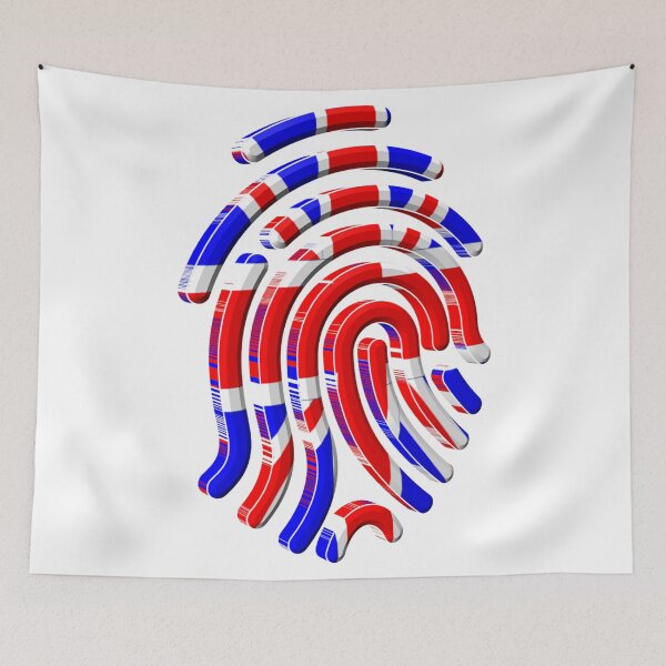 Item preview, UK Flagprint (W) designed and sold by Boakes-Digital.
