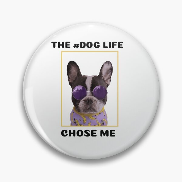 Item preview, The # Dog Life Chose Me designed and sold by LulaResonance.