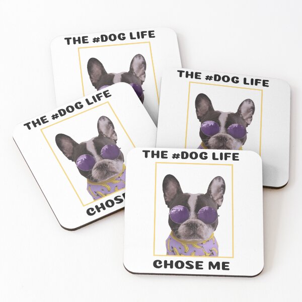 Item preview, The # Dog Life Chose Me designed and sold by LulaResonance.