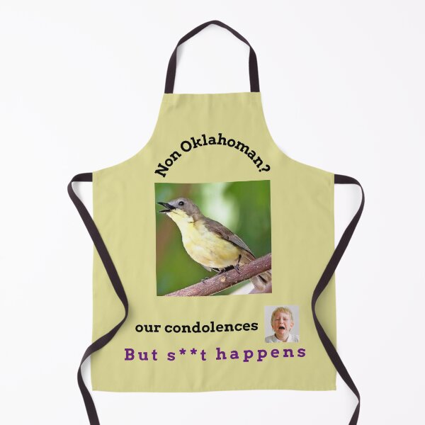 Item preview, "Condolences to non Oklahomans"  (black text) designed and sold by skoumpourdides.