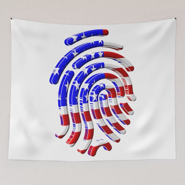 Item preview, American Flagprint (W) designed and sold by Boakes-Digital.