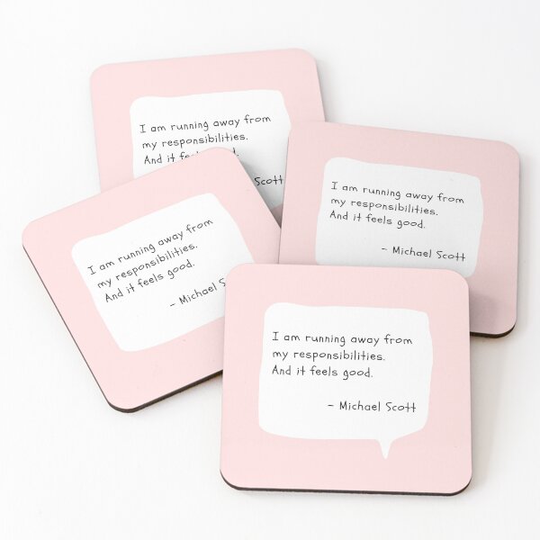 Item preview, The Office Michael Scott Quote designed and sold by melaniecreates.