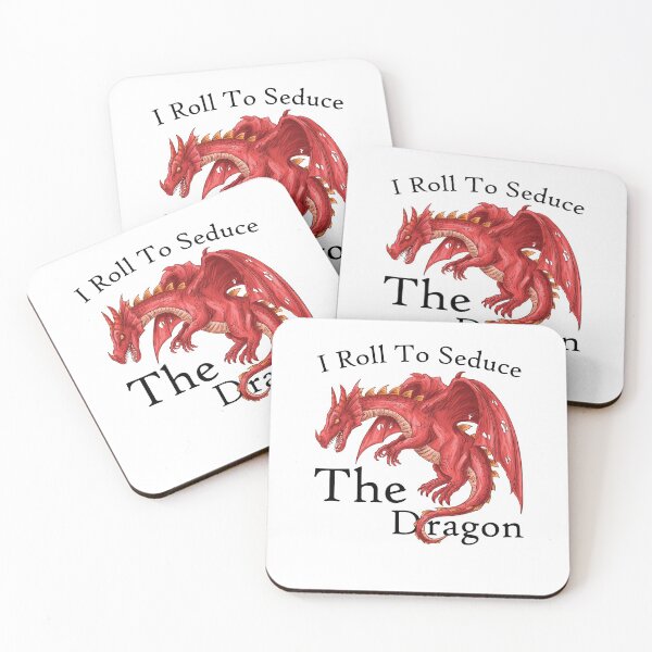 Item preview, Funny RPG I Roll to Seduce the Dragon designed and sold by Scratches Tees.
