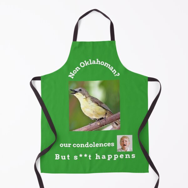 Item preview, "Condolences to non Oklahomans"  (white text) designed and sold by skoumpourdides.