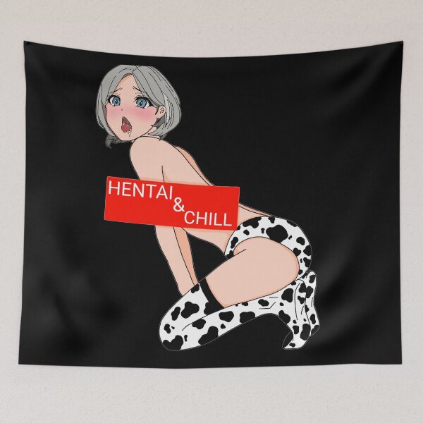 Item preview, hentai & chill designed and sold by sian hornby.