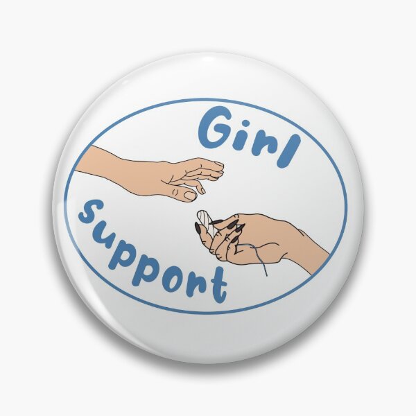 Item preview,  Girl support (blue) designed and sold by CeriseArt.
