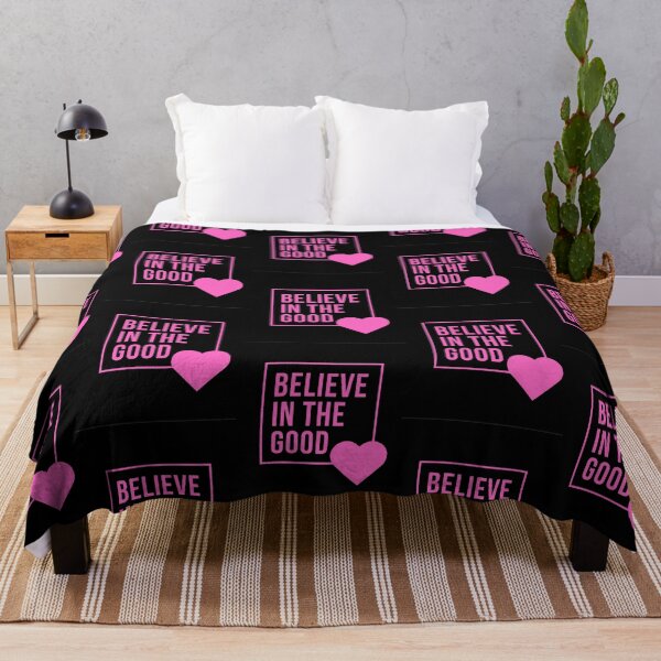 Item preview, Believe in the good - pink heart designed and sold by OceansSupply.