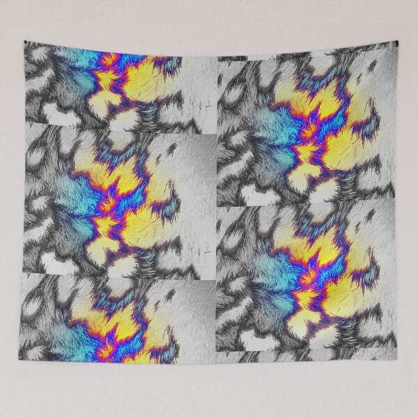 Item preview, COW LOVERS SPECKLE PARK HIDE , RAINBOW VERSION  designed and sold by Opalbluerose.