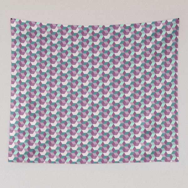 Item preview, Seamless 3D Cube Pattern 17 designed and sold by Jovydesign.