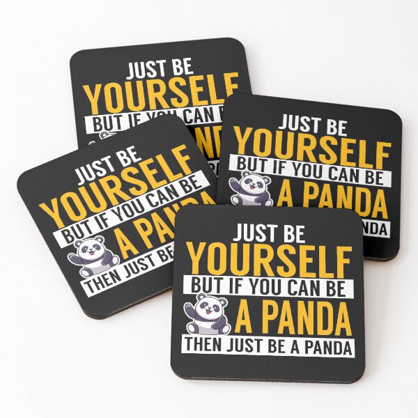 Item preview, Always Be Yourself Panda designed and sold by designeclipse.