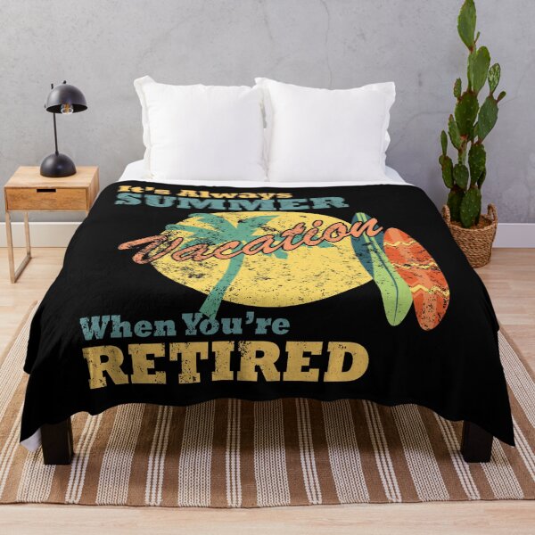 Item preview, It's always summer when you're retired funny retirement meme designed and sold by LeBreab.