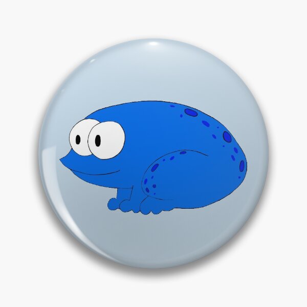 Item preview, Blue frog designed and sold by Cutest-Raccoon.
