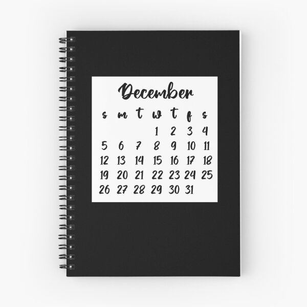 Item preview, (OLD) December bullet journal calendar month 2021 designed and sold by felinefeelings.