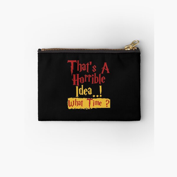 Item preview, That's A Horrible Idea What Time Tshirt, Sarcastic , Funny, Cute Graphic Tee, Funny Gift for Friend designed and sold by thiag-o.