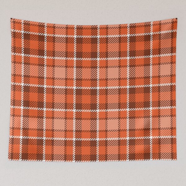 Item preview, Orange tartan plaid pattern designed and sold by Osting.