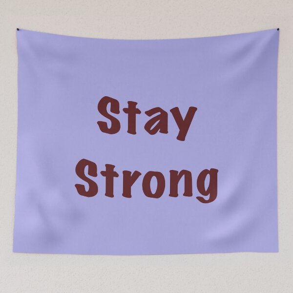 Item preview, Stay Strong - Black & White  designed and sold by Eve :).