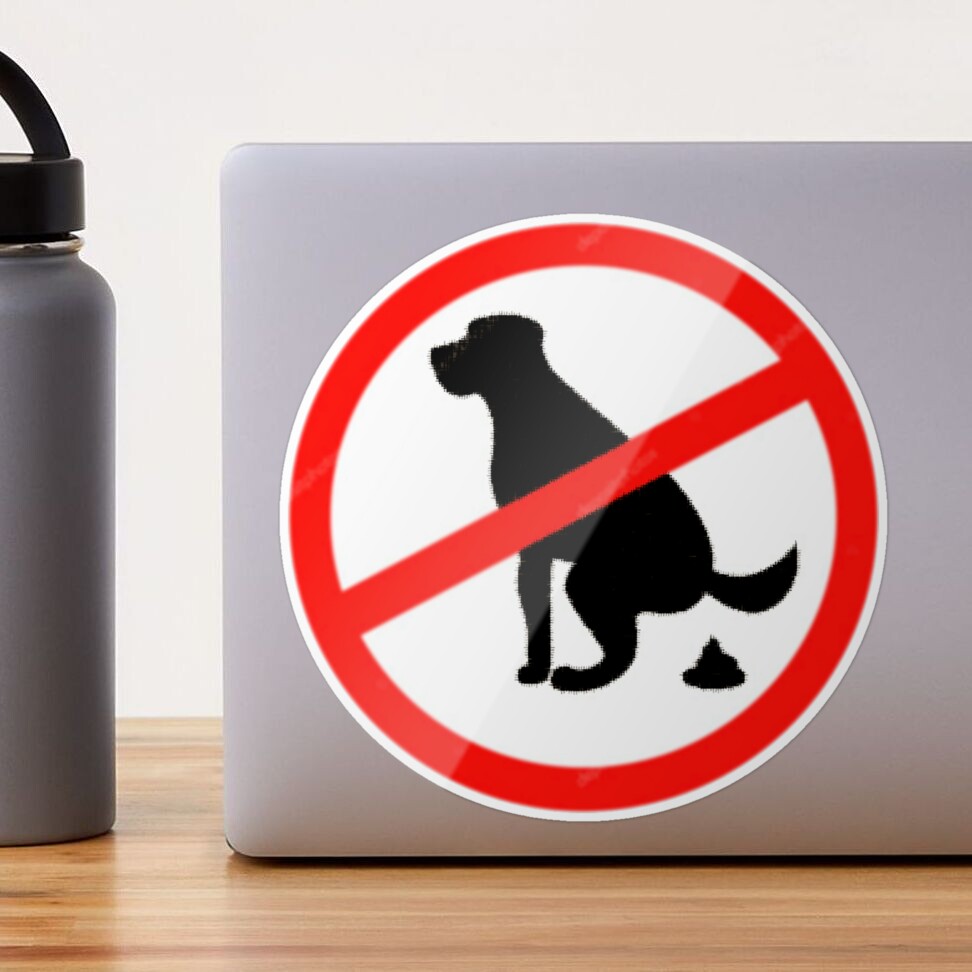 no-dog-poop-sticker-for-sale-by-unionpride-redbubble
