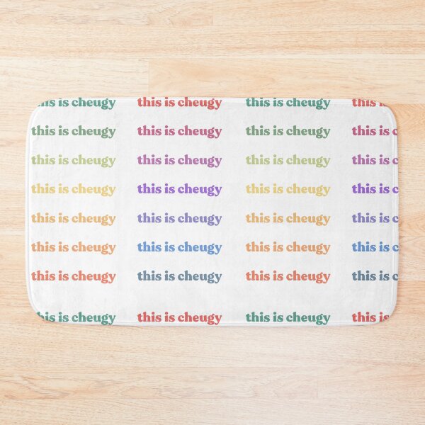 Item preview, this is cheugy - muted sunset rainbow designed and sold by GhostLonging.