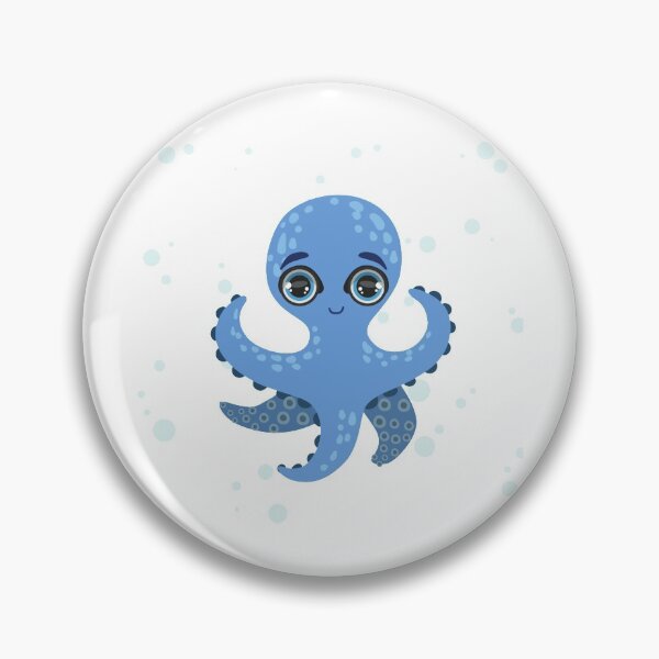 Item preview, Blue Octopus  designed and sold by treasure-crafts.