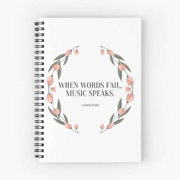 Item preview, When Words Fail, Music Speaks designed and sold by yyolka.