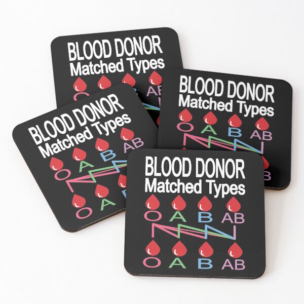 Item preview, Blood Donor Matched Types Graphic Design designed and sold by gthylla.