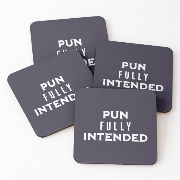 Item preview, Pun Fully Intended (White) designed and sold by VicEllisArt.