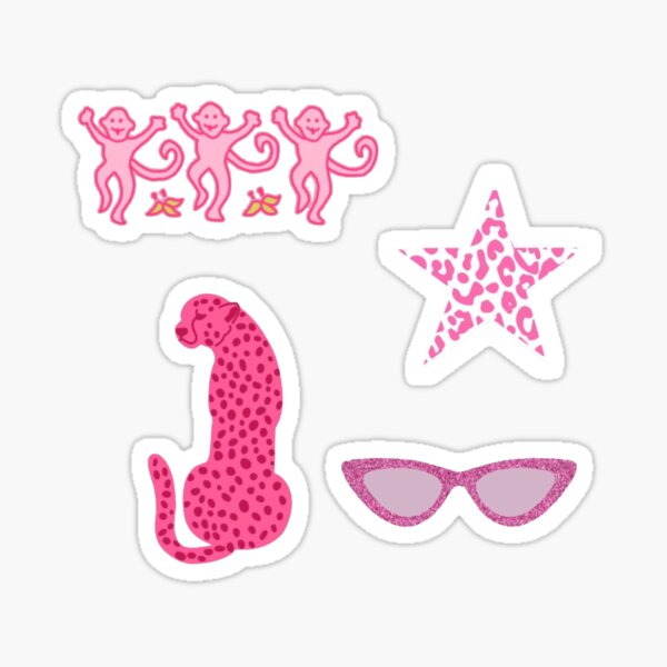 This Rainbow Summer Preppy Sticker Pack Sticker Is High Quality And Cheap.