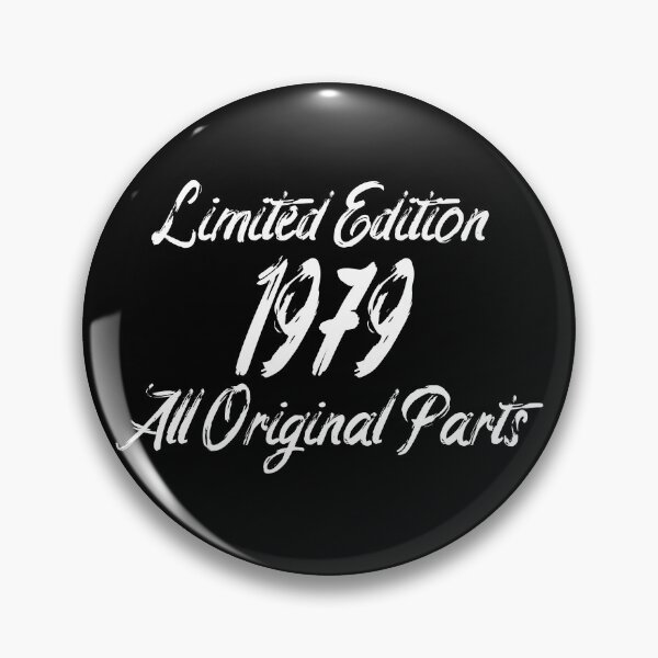 Item preview, Mens 42th Birthday T Shirt Top Shirt Gift Present Fifty Limited Edition Year 1979 All Original Parts Funny 42 Years Old Tee designed and sold by Man Of Pixels.