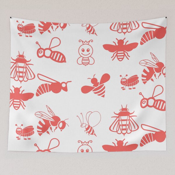 Item preview, Bee Red designed and sold by Patternsonly.