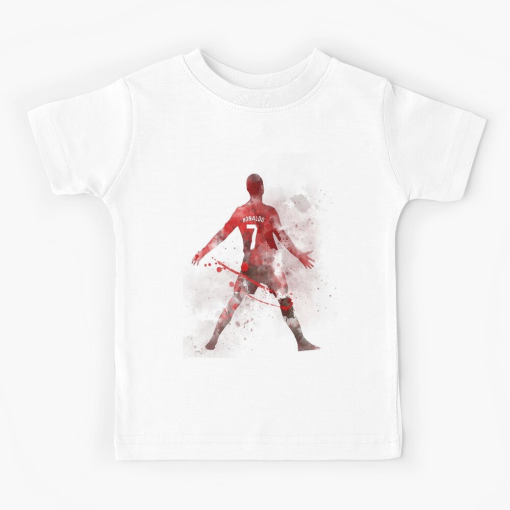 Wedding Wear And Party Wear Printed Ronaldo Kids Fancy T-Shirt