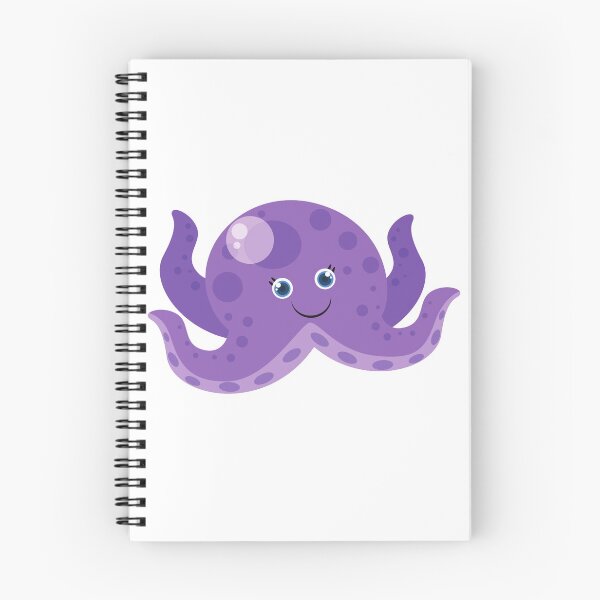 Item preview, Cute Purple Octopus  designed and sold by treasure-crafts.