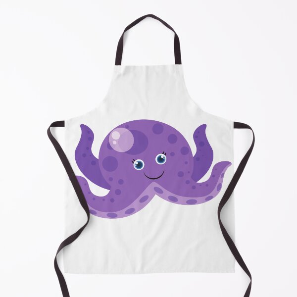 Item preview, Cute Purple Octopus designed and sold by treasure-crafts.