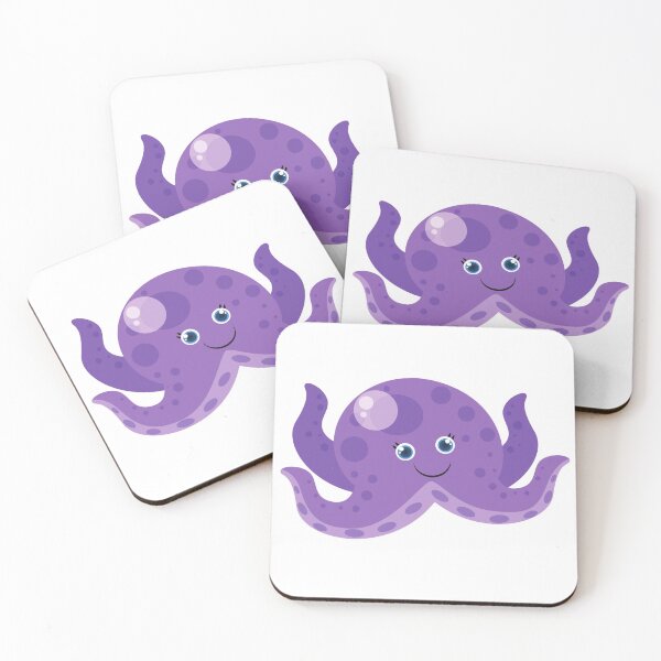 Item preview, Cute Purple Octopus  designed and sold by treasure-crafts.